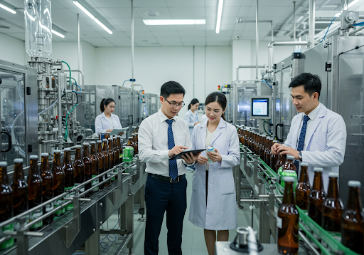 ngành công nghiệp chế biến rượu bia nước ngọt