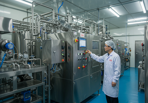 ngành công nghiệp chế biến sữa