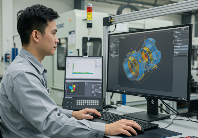 Sinh viên ngành Chế tạo Máy được trang bị kiến thức chuyên sâu về thiết kế và công nghệ gia công hiện đại.